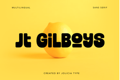 JT Gilboys | Display Font