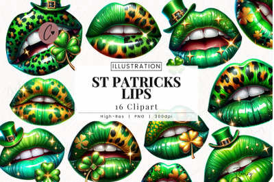 St Patricks Lips Clipart