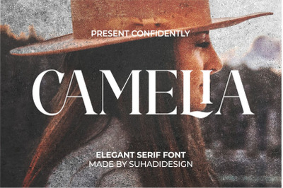 Camelia elegant serif font