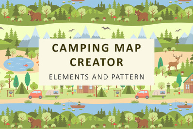 Camping map creator