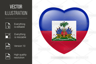 Heart Icon of Haiti