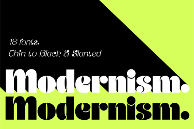 JT Modernism | Funky Font