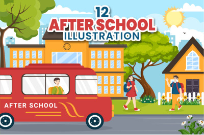 12 After School Illustration