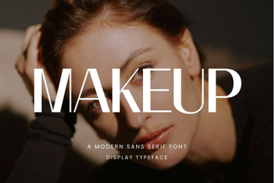 Makeup Elegant Sans Serif Font