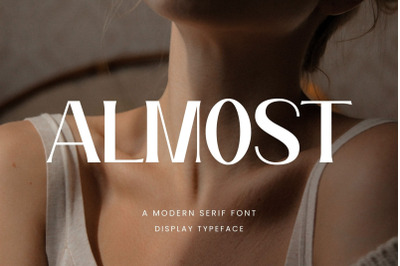 Almost Elegant Serif Font