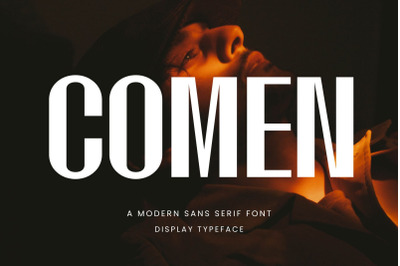 Comen Modern Sans Serif Font