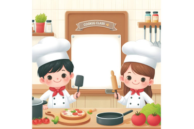 Chef Kids Cooking class design