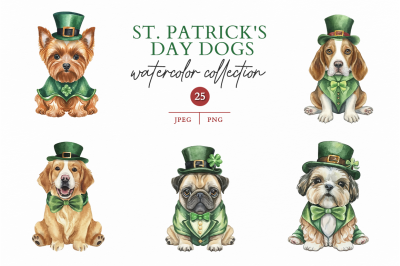 St. Patrick&#039;s Day Dogs