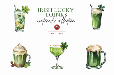 Irish lucky drinks