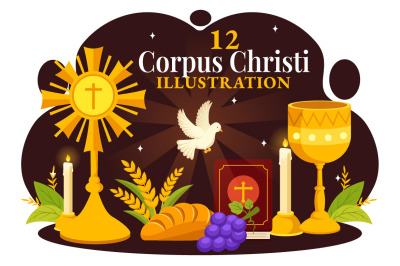 12 Corpus Christi Illustration