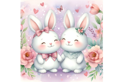 couple bunny love