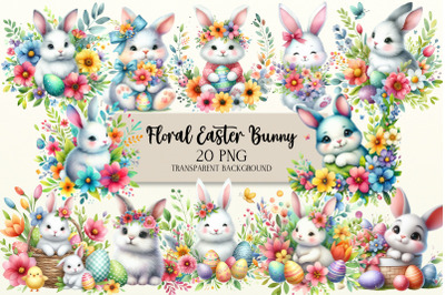 Easter Bunny Png, Little Easter Bunny Bundle