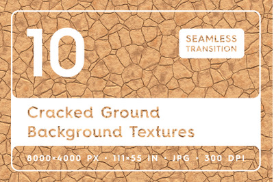 10 Cracked Ground Background Textures