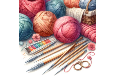 Knitting concept