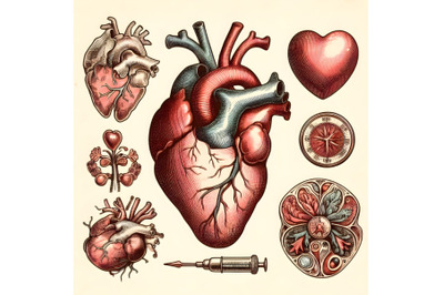 Anatomical human heart