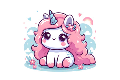 Cute adorable Unicorn