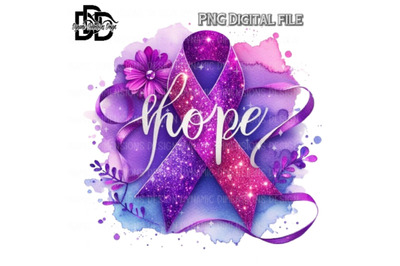 purple awareness ribbon, purple ribbon clipart, cancer awareness, png