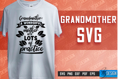 Grandmother SVG Printing | Grandmother Quotes SVG Design | SVG File