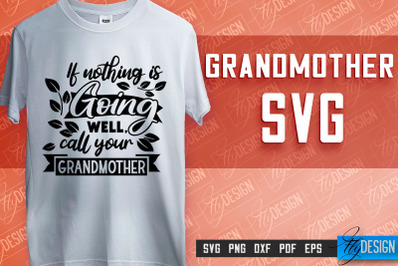 Grandmother SVG Printing | Grandmother Quotes SVG Design | SVG File