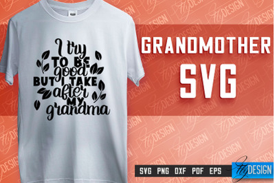 Grandmother SVG Printing | Grandmother Quotes SVG Design | SVG File