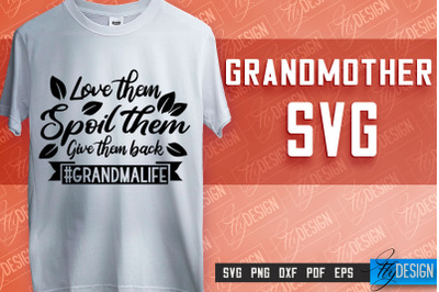 Grandmother SVG Printing | Grandmother Quotes SVG Design | SVG File