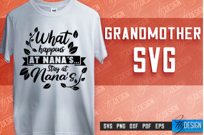 Grandmother SVG Printing | Grandmother Quotes SVG Design | SVG File