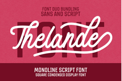 Thelande Font Duo