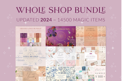 Whole Shop Bundle ~ 2024 UPDATED