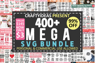 The Mega Svg Bundle, Big SVG Bundle, Best Seller Bundle