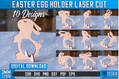 Easter Egg Holder | Laser Cutting File | CNC File