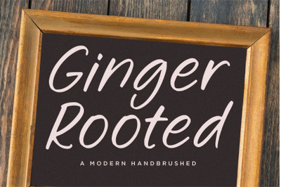 Ginger Rooted Font