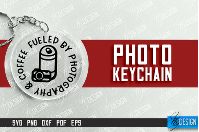 Photo Keychain Design | Round Keychain Design | Photo Camera