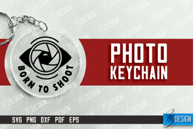 Photo Keychain Design | Round Keychain Design | Photo Camera