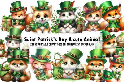 Saint Patrick&#039;s Day A cute Animal