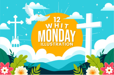 12 Whit Monday Illustration