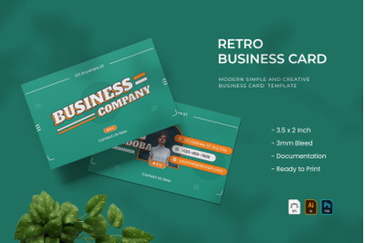 Retro - Business Card