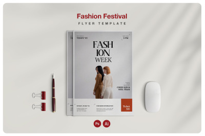 Fashion Festival Flyer