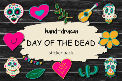 Day of the Dead Sticker Pack