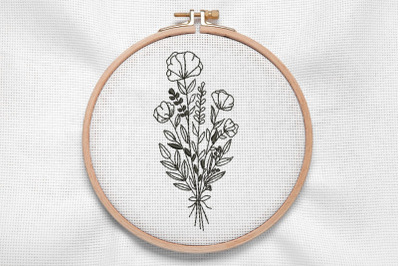 Flowers for Machine Embroidery