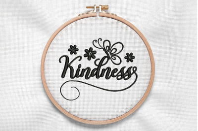Kindness for Machine Embroidery