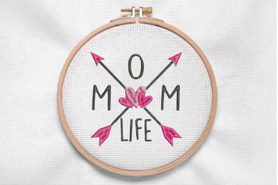 Mom Life for Machine Embroidery
