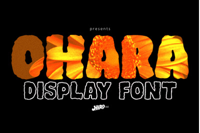 Ohara - Display Font