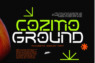 Cozmo Ground - Futuristic Display Fpnt