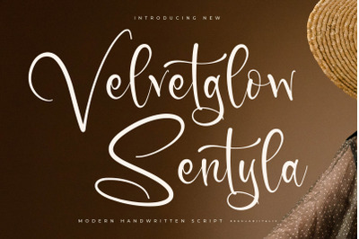 Velvetglow Sentyla - Modern Handwritten Script