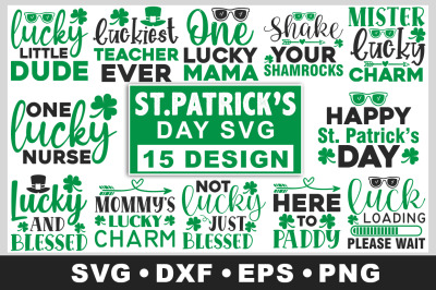 ST Patrick&#039;s Day SVG Bundle