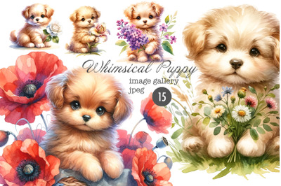 Whimsical Puppies