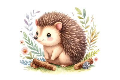 cartoon hedgehog