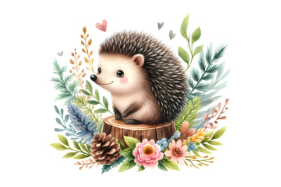 cartoon hedgehog