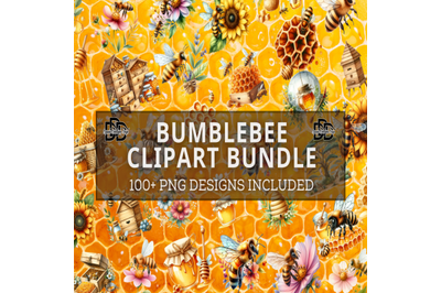 Honey Bee Clipart, spring garden bee and honey drips clip art PNG grap