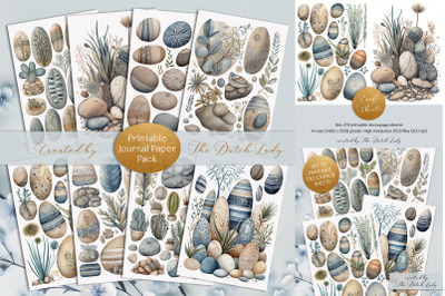 Pebbles &amp; Plants Decoupage Sheets